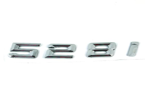 BMW 528i emblem i abs-plast styling 528 i