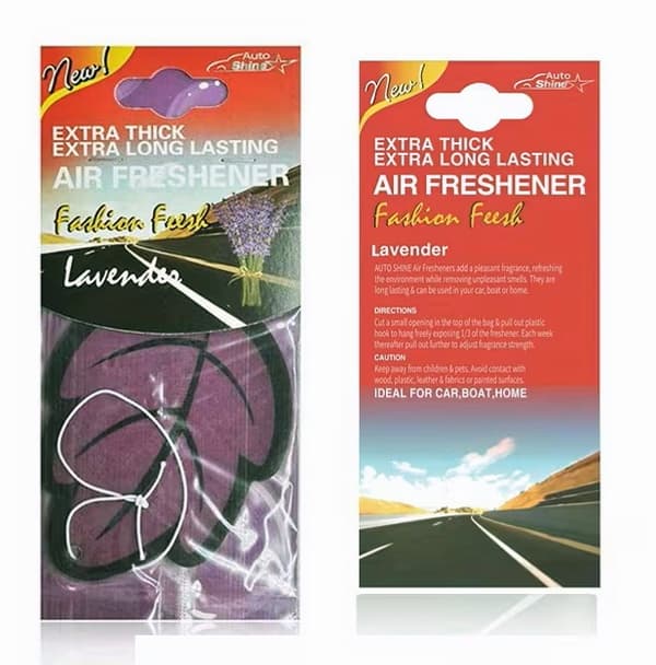Autoshine luftfräschare 3-pack Lavender Extra tjock, ihållande doft