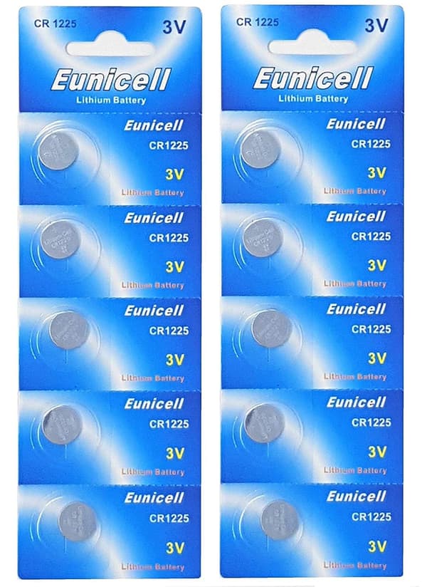 CR1220 10-pack litiumparistot 3V