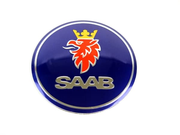 Saab emblem till centrumkåpor, hjulnavsskydd, fälg, 4-pack, styling