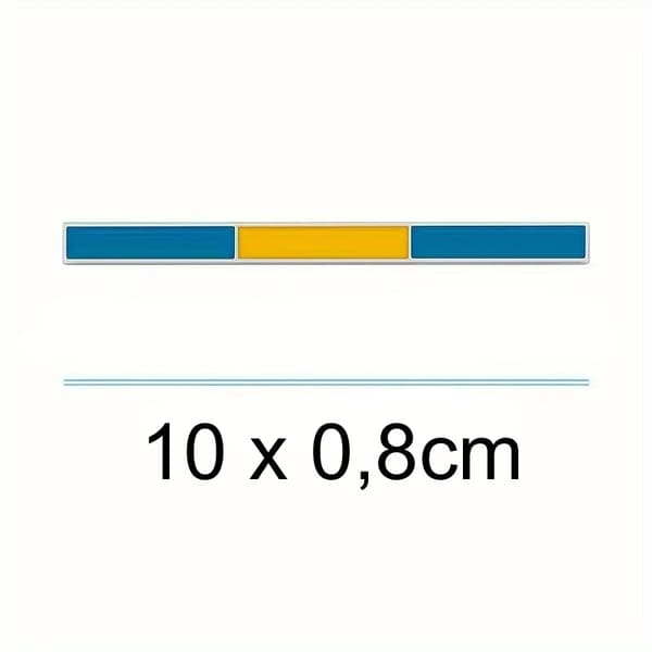 Emblem, blågult, 1-pack till Volvo