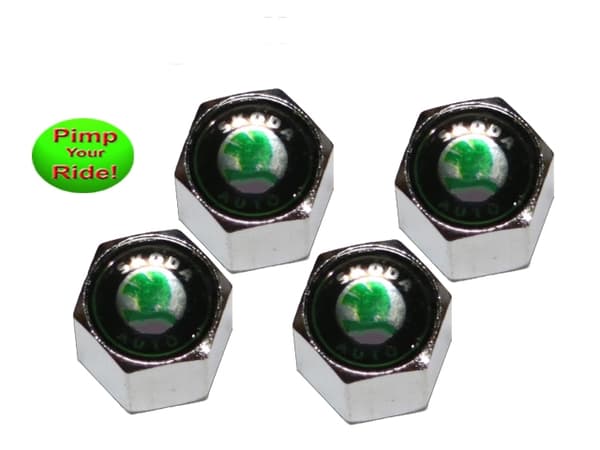 Ventilhattar Skoda 4-pack styling i fint set