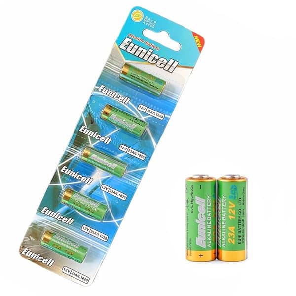 A23 5-pack Alkaliska batterier 12v batteri 23A MN21 VR22