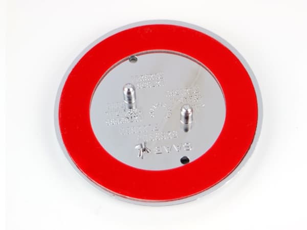 Emblem SAAB 68 mm 3-pin 1-pack motorhuv