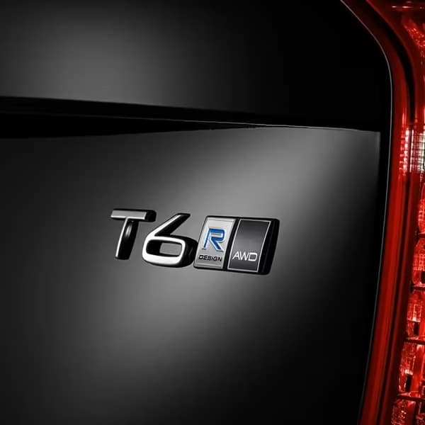 Emblem R-Design silver 2,2 x 2,7 cm 1-pack till Volvo