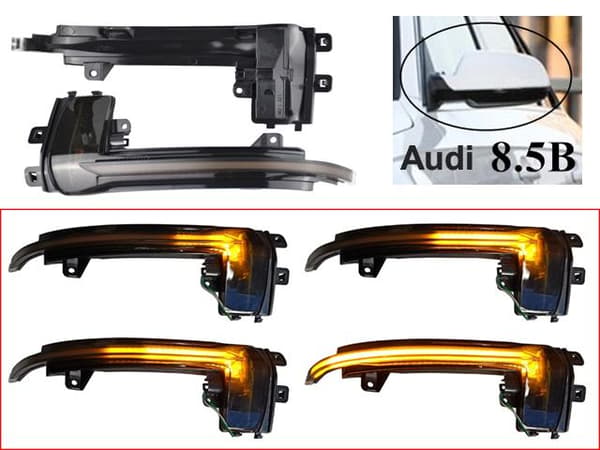 LED dynamisk blinkers sidospegel Audi A4 B8,5 A3 A5 RS3 RS4 RS5