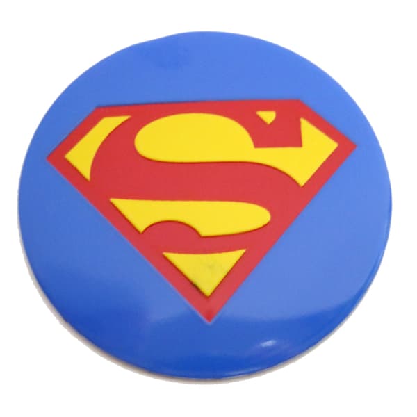Superman emblem till centrumkåpor, hjulnavsskydd, fälg, 4-pack, styling