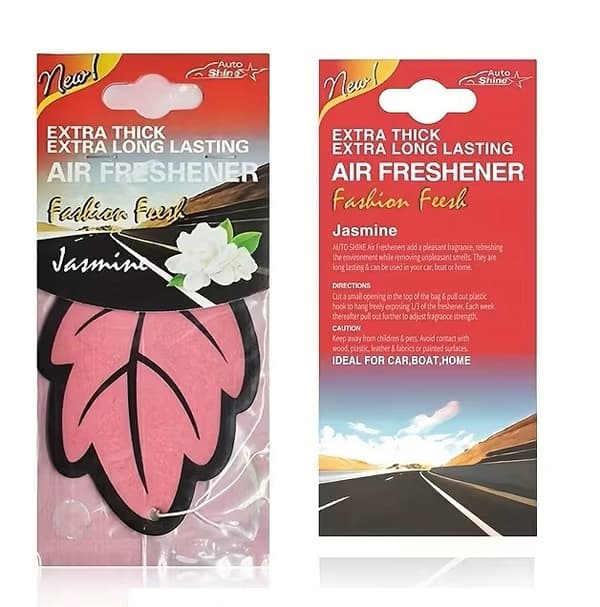 Autoshine luftfräschare 3-pack Jasmine. Extra tjock, ihållande doft