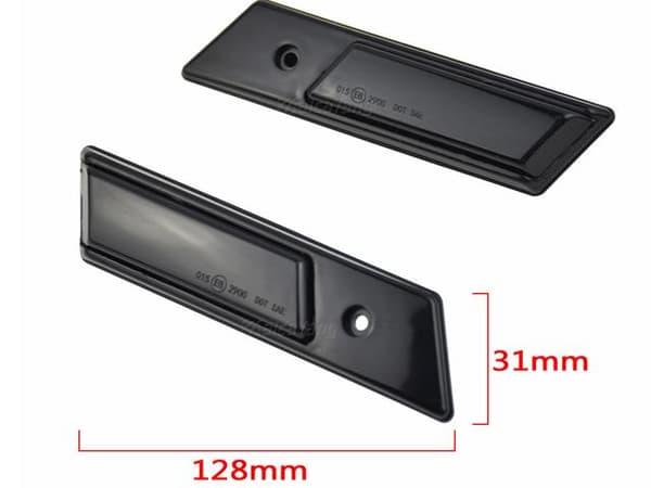 LED-dynaamiset sivuvilkut BMW E32 E34 E36 Savusävyiset 2 kpl pakkaus