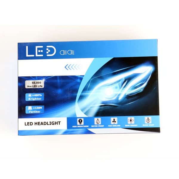 S10 LED-kit H4 40 W 6000K halvljus helljus 2-pack