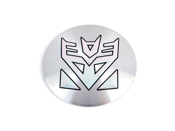 Transformers emblem till centrumkåpor, hjulnavsskydd, fälg, 4-pack, styling.