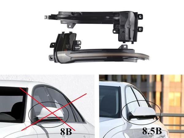LED-dynaamiset peilivilkut Audi A4 B8.5 A3 A5 RS3 RS4 RS5