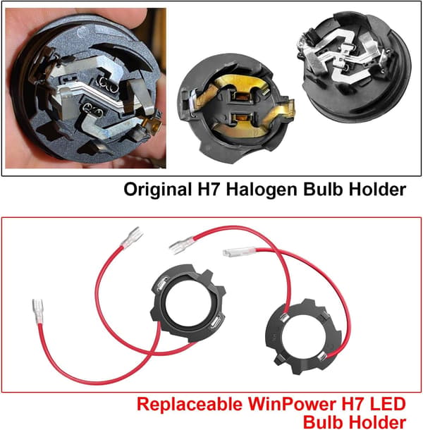Lamphållare VW Golf 5 Touran led konvertering