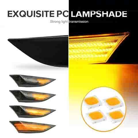 LED dynamisk sidoblinkers Porsche 911 Boxter Cayman