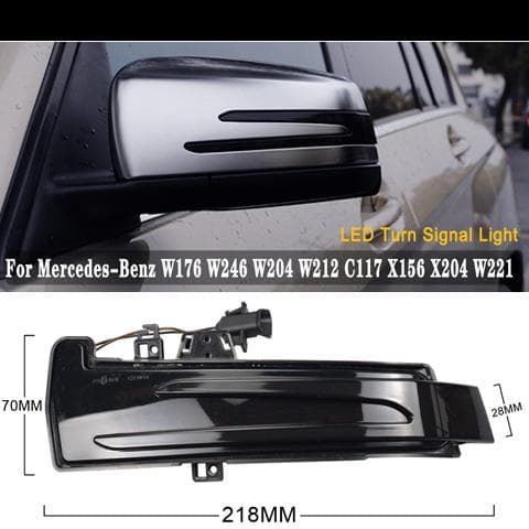 LED dynamisk blinkers Mercedes W204 W176 W212 A B C E S class