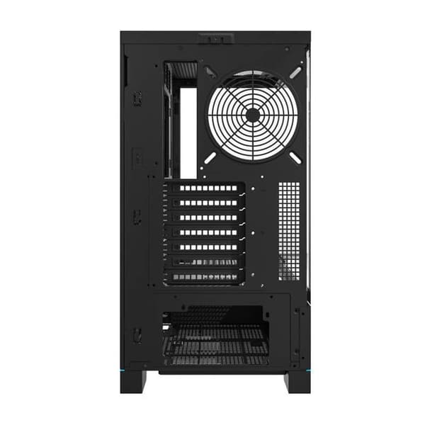 PC-chassi - sidopaneler Darkflash Chassi DY451 svart utan fläktar