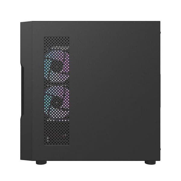 Endast centralenhet - Darkflash mini pc - DK431 Mesh Black - DK431 Mesh datorfodral (svart)