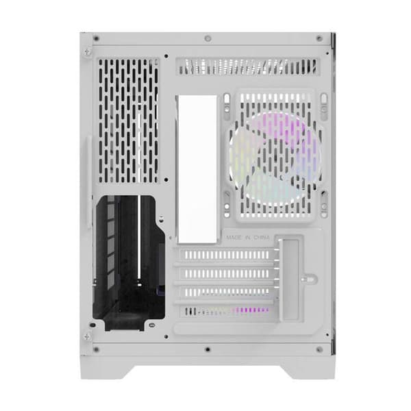 PC-kapsling - sidopaneler Darkflash Datorlåda ML Darkflash FT418 + 6 aRGB-fläktar (vit)
