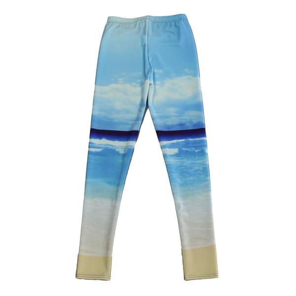 Blå Strand Leggings