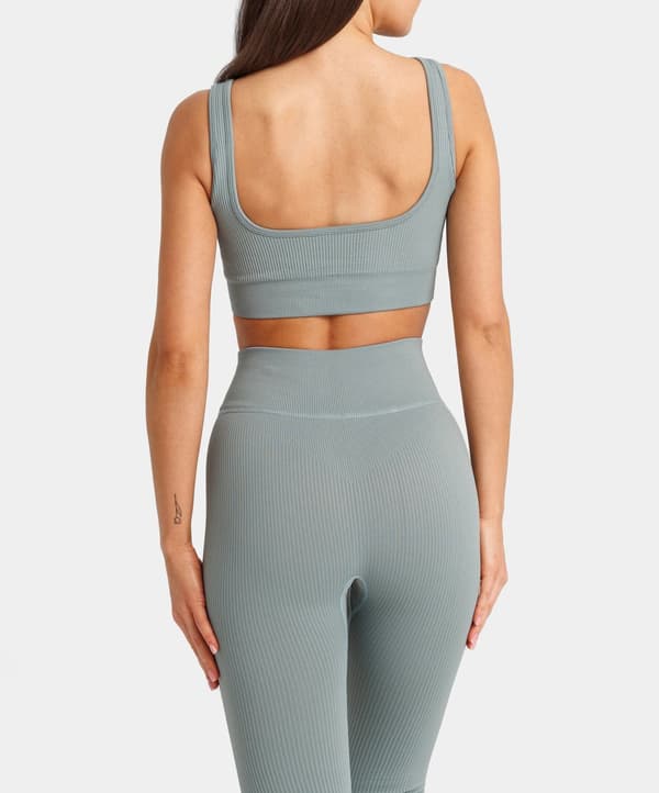 YogatightsTräningstights Ribbade Tights