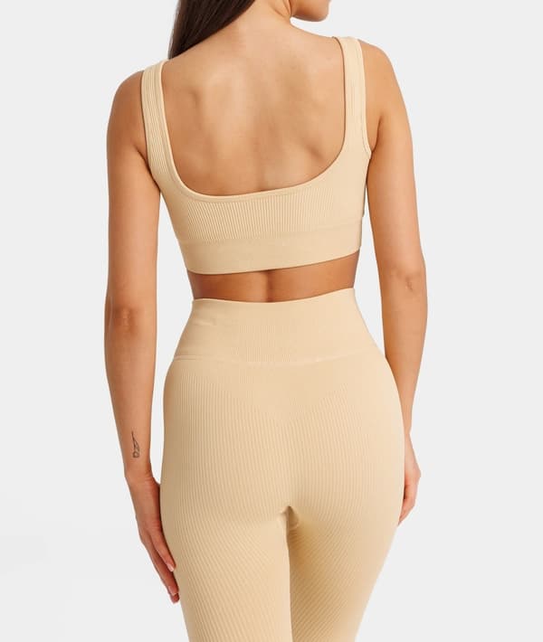 YogatightsTräningstights Ribbade Tights