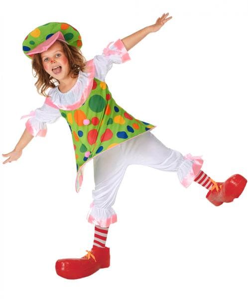 Clown Barn Maskeraddräkt