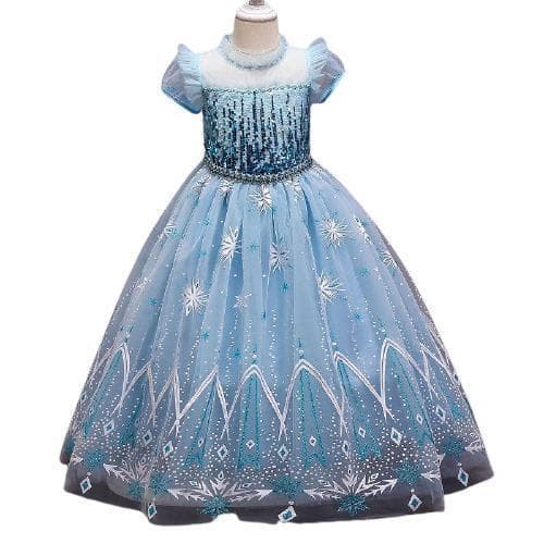 Elsa prinsess klänning