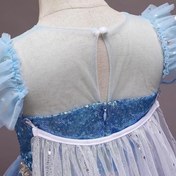 Elsa prinsess klänning