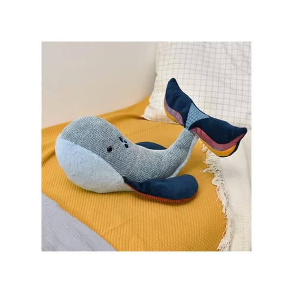 Tresors Marins - Blåhval - DOUDOU ET COMPAGNIE - PELUSHER/Doudous - Polyester