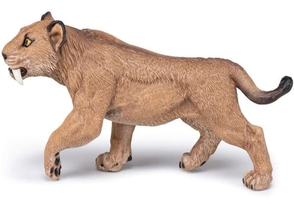 Förhistorisk figur: ung Smilodon