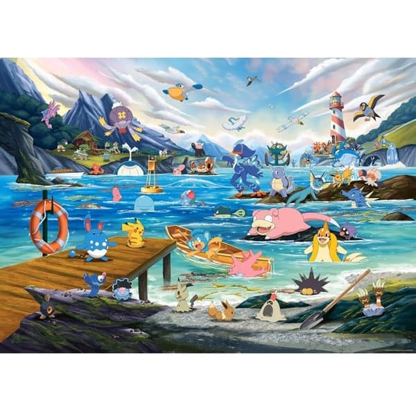 Puzzle 1000 p - Aquali ja Leuto meri