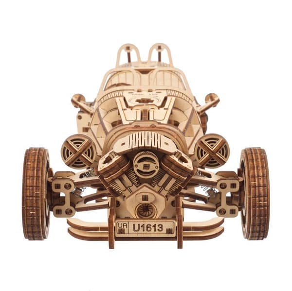 Trehjuling UGR-S - Ugears - 3D träpussel