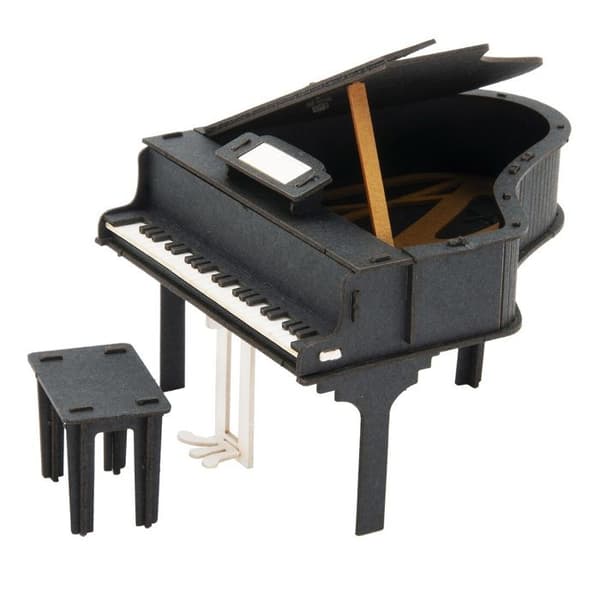 Fridolin - 3D-modell i papper Piano