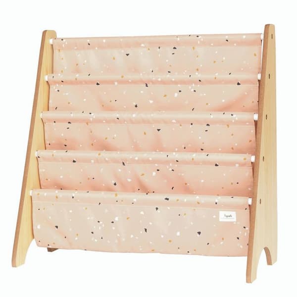 3 Groddar - Terrazzolera barnbokhylla - ELEMENT FÖR BARN