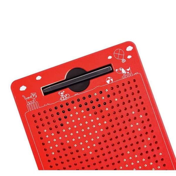 Röd magnetisk ritplatta