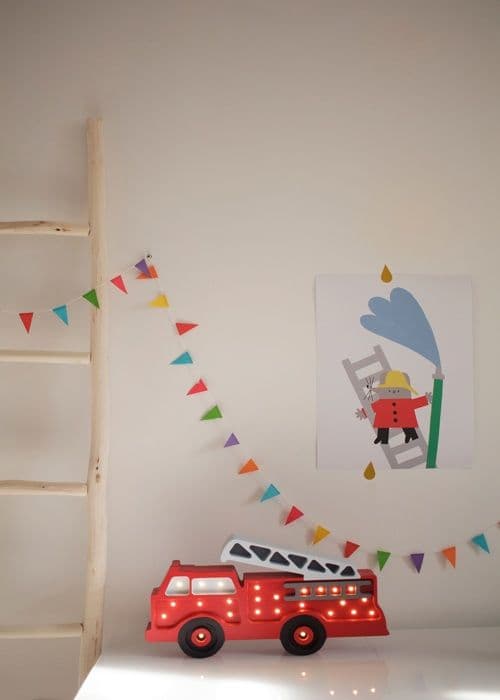 Little Lights - Natlampe Brandbil