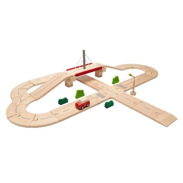 Plan Toys - Road set - TROUSSELIER