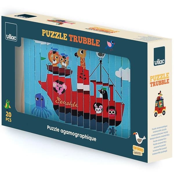 Vilac - Pussel 4D Transporter