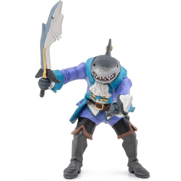 Papo - Mutant Shark Pirate Figurine