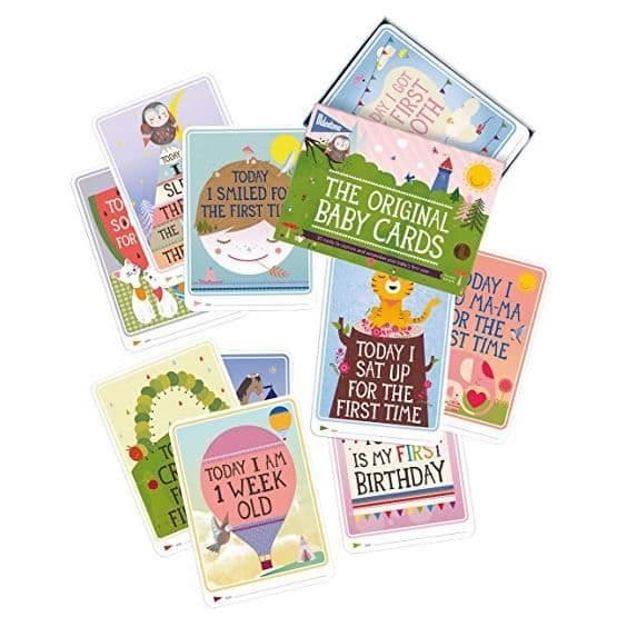 Milestone - BABYKORT - Engelsk version - ELEMENTS FOR KIDS
