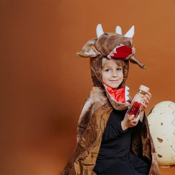 Magisk flytande T-Rex sensorisk flaska - PETIT BOUM