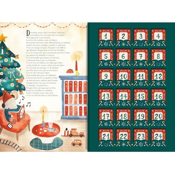 Sassi Junior - Adventskalender 24 små röda böcker