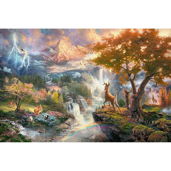 Pussel 1000 bitar: Bambi, Disney