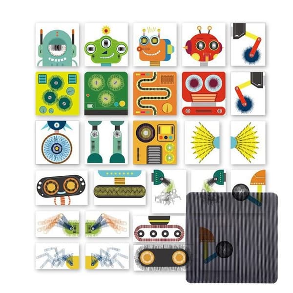 Mideer - 3D magnetisk robotanimationsspel - TROUSSELIER