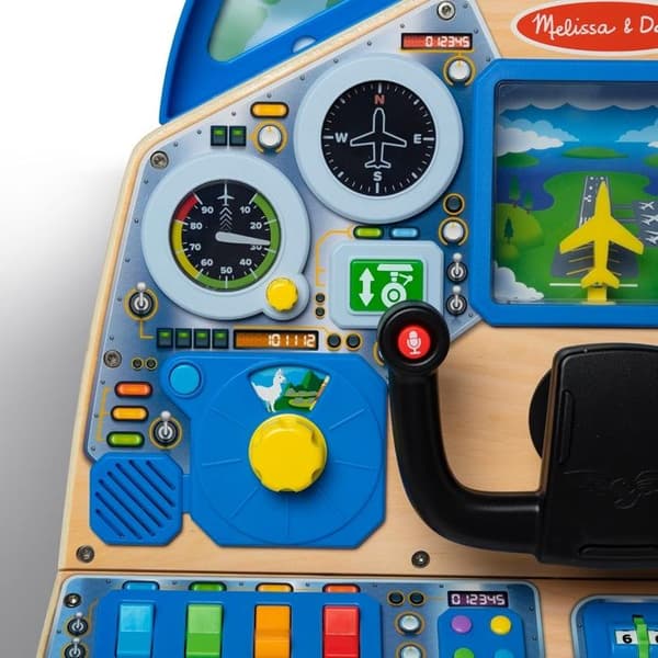 Melissa & Doug - Interaktiv instrumentpanel Flygpilot - SPIN MASTER