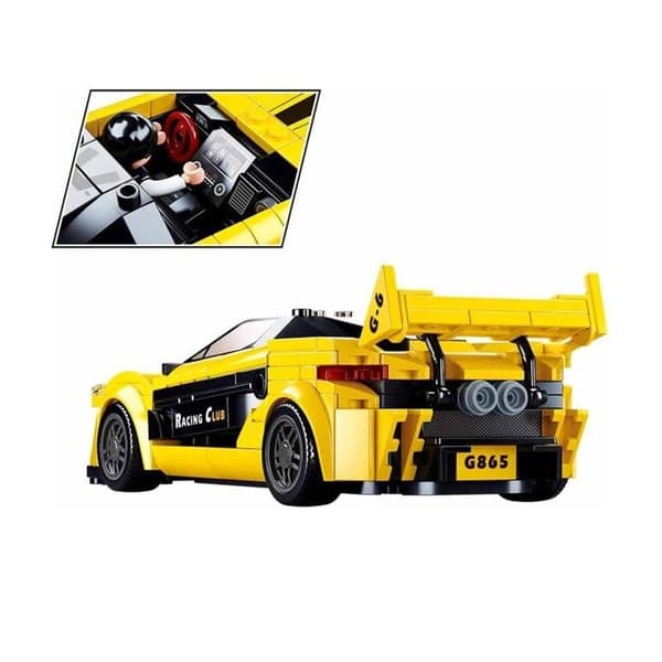 Sluban engelsk supercar gul