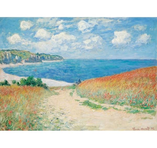 500 bitars pussel Claude Monet - Path in the Wheat, 1882
