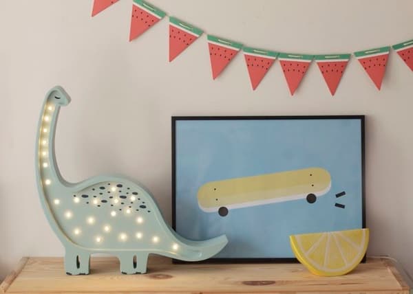 Little Lights - Blue Diplodocus Night Light