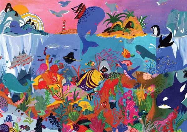 Michèle Wilson Pussel - Under haven av Mathilde Joly - WILSON JEUX