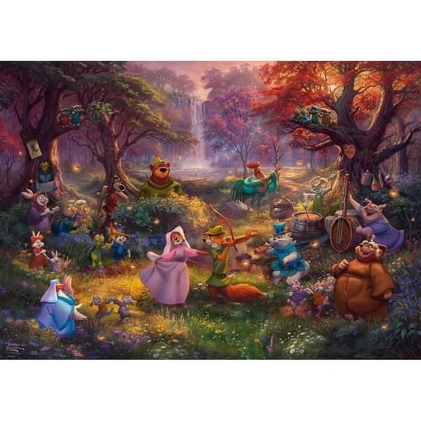 Pussel 1000 bitar: Disney, Robin Hood
